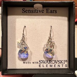 Elegant Silver Drop Earrings